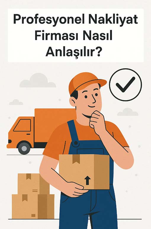 Profesyonel Nakliyat Firması Nasıl Anlaşılır?