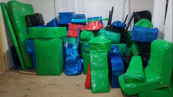 Salon yerleşiminde ölçü ve hizalama