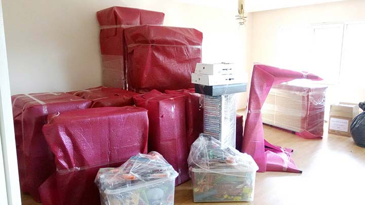 Asansörlü taşıma hazırlığı